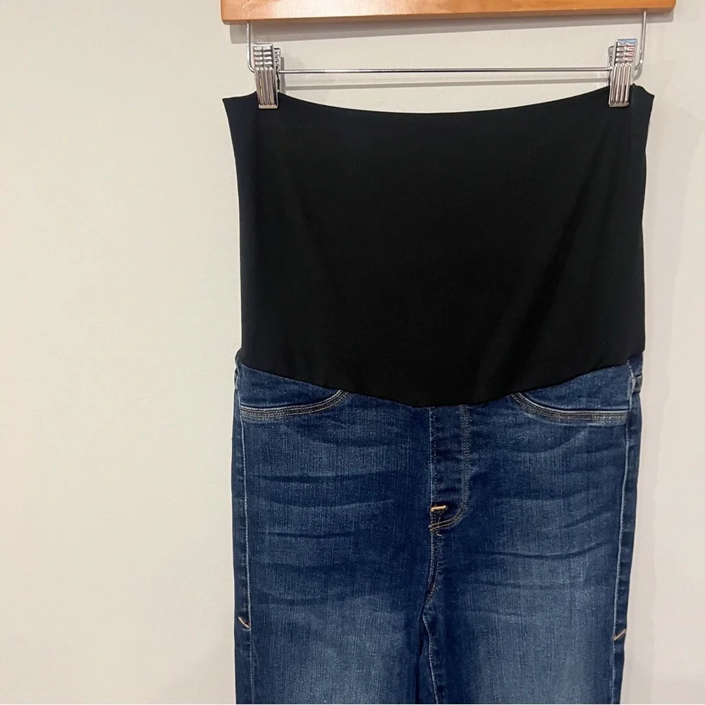 Good American The Homestretch Maternity Jeans Blue227